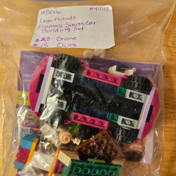 Lego Friends #41013 Emma's Sports Car Building Set  -- ITEM #1880 - Picture 2 of 2